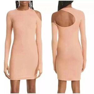 NEW Alix NYC Cutout Bodycon Ribbed Mini Dress size Small